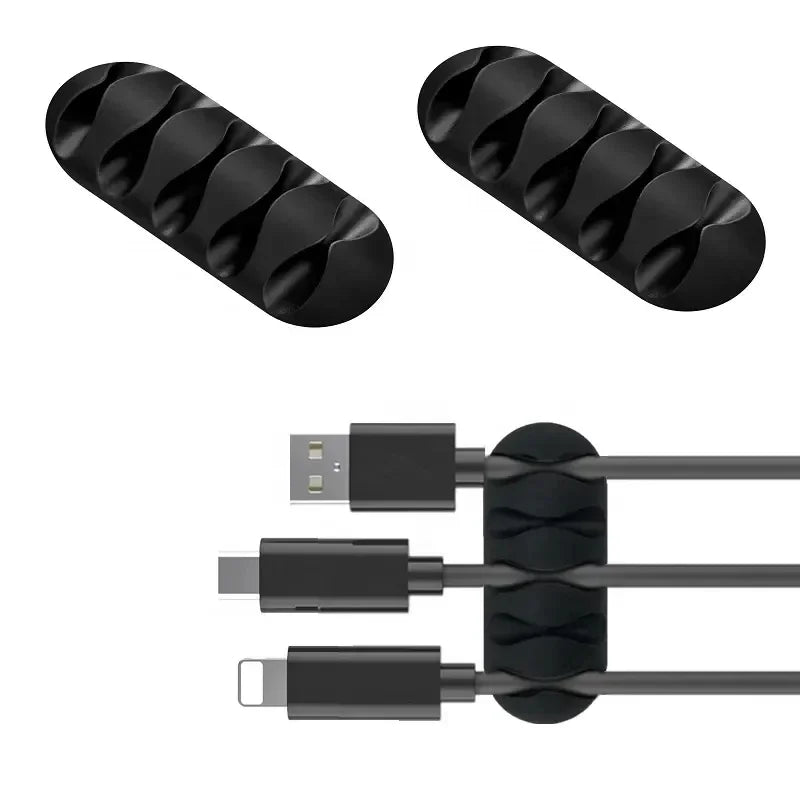 Organizador de Cabos Adesivo em Silicone – CantoPratiko