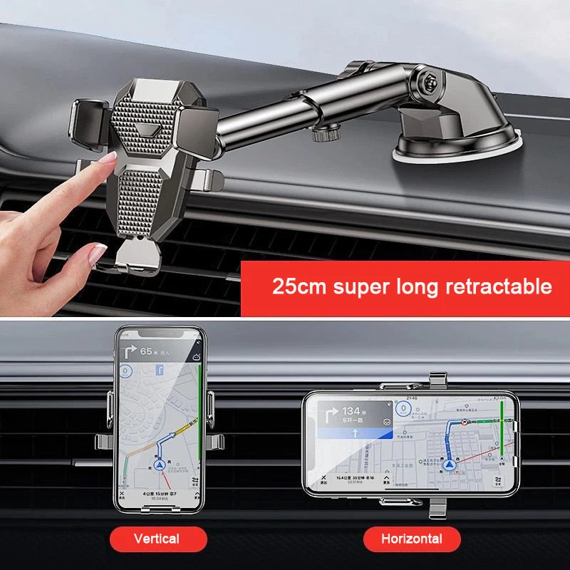 Suporte de Telemóvel por Gravidade com Ventosa 360° NOVO 2026 – CantoPratiko